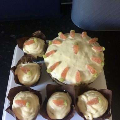 Carrot Cake with Cream Cheese frosting