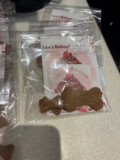Oat, Banana and Peanut Butter Dog treats