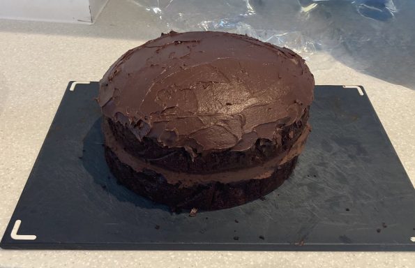 Chocolate Cake  with Chocolate ganache